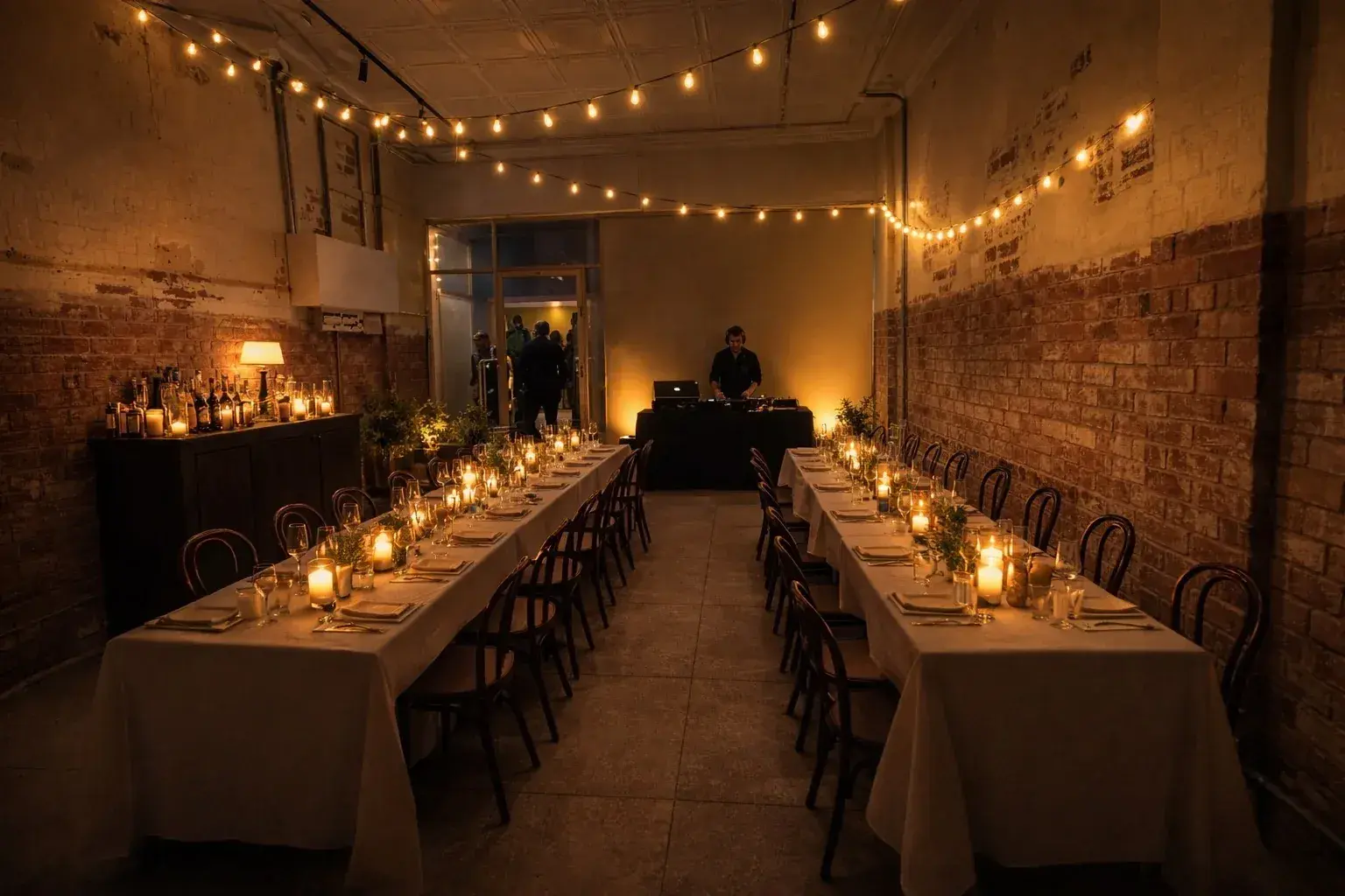 Guests celebrating at Assembly Collective venue on Lygon Street